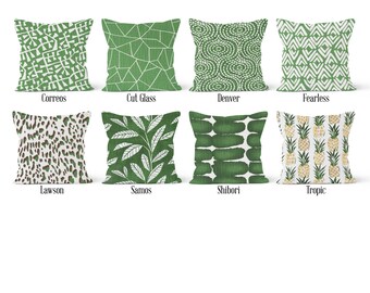 Pine Green Pillow Etsy