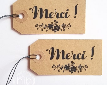 Merci Calligraphie Etsy