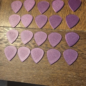 Plettri per chitarra stampati in 3D - 1 mm (confezione da 20)