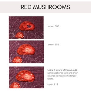sample of the mushroom pattern