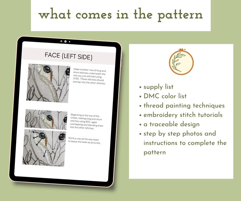 what comes in the pattern