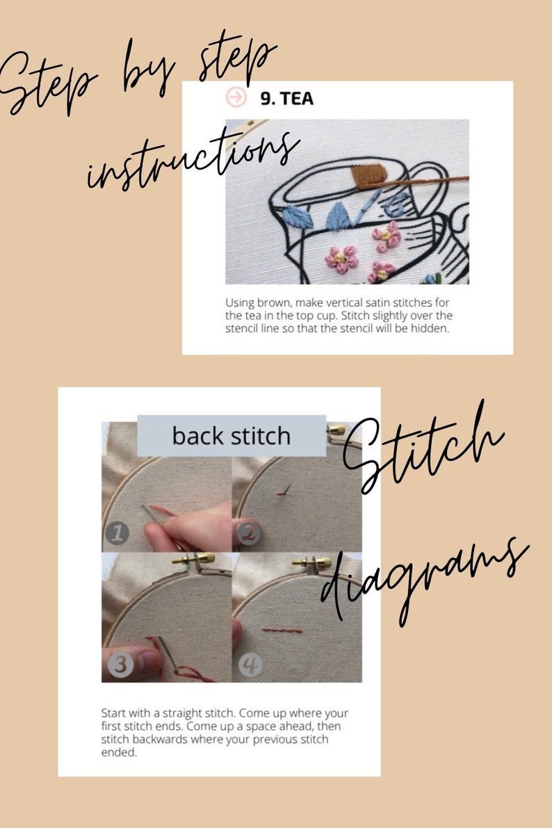Pansy Embroidery Design with Video Tutorial Home Hand Embroidery Pattern PDF