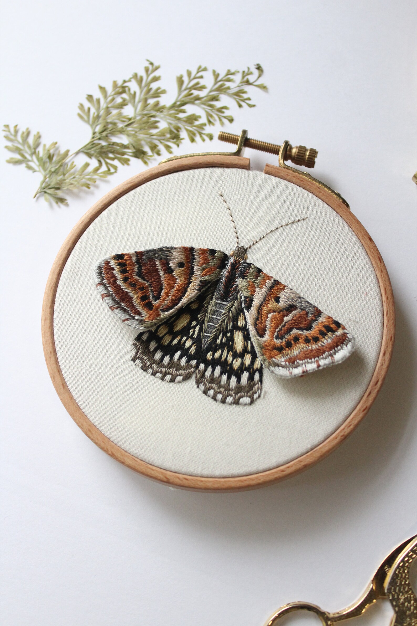 3D Insect Thread Painting Embroidery Pattern Stumpwork - Etsy