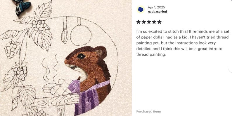 customer photo and review