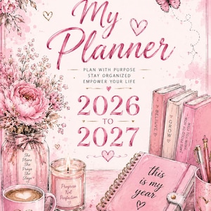 Deluxe Printable Planner Bundle | Instant Digital Download | Stay Organized in Style 50+pgs