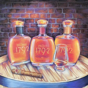 Barton's 1792 Flight of Bourbon Fine Art Print