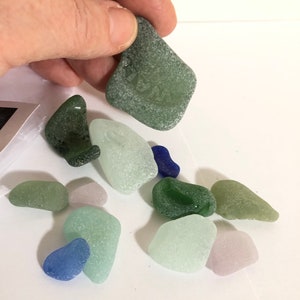 Vancouver Island sea glass, mixed colour sea glass, assorted sea glass, sea glass bulk, stocking stuffer, gift for collector, beach art