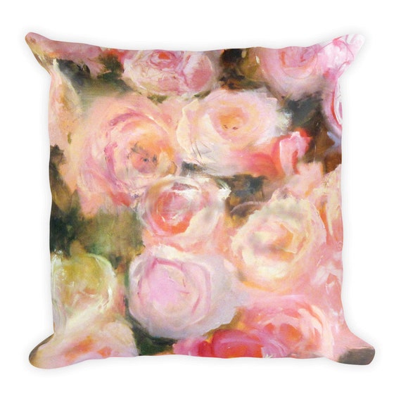 floral accent pillows