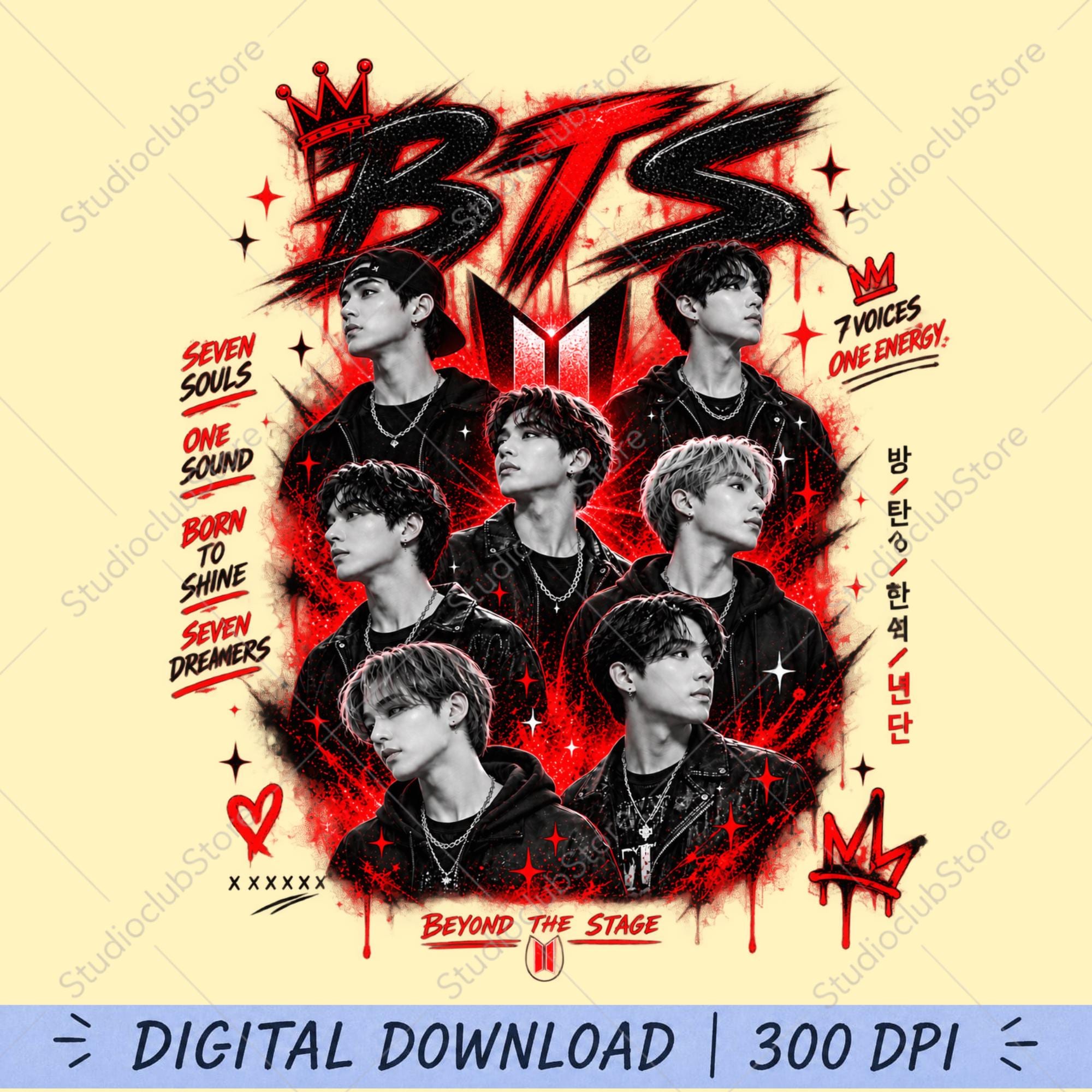 Bts Canvas Wall Art - Etsy