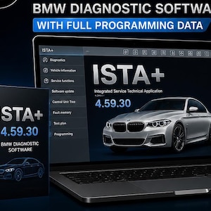 Oprogramowanie diagnostyczne i programujące BMW ISTA+ 4.59.30 + przewodnik wideo (Icom/K+Dcan/Enet)