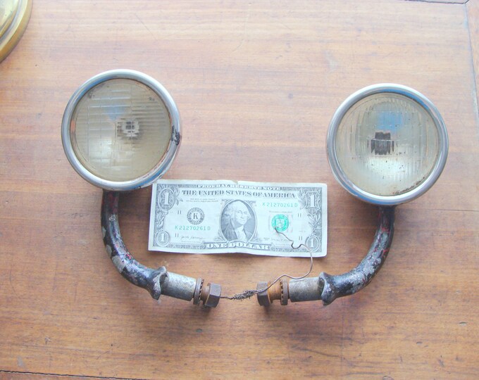 Pair of Ford Model A Cowl Lights Original and Untested Etsy