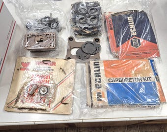 4+ Pounds of Holly Carburetor Gaskets and Such, Misc. Parts, ect.