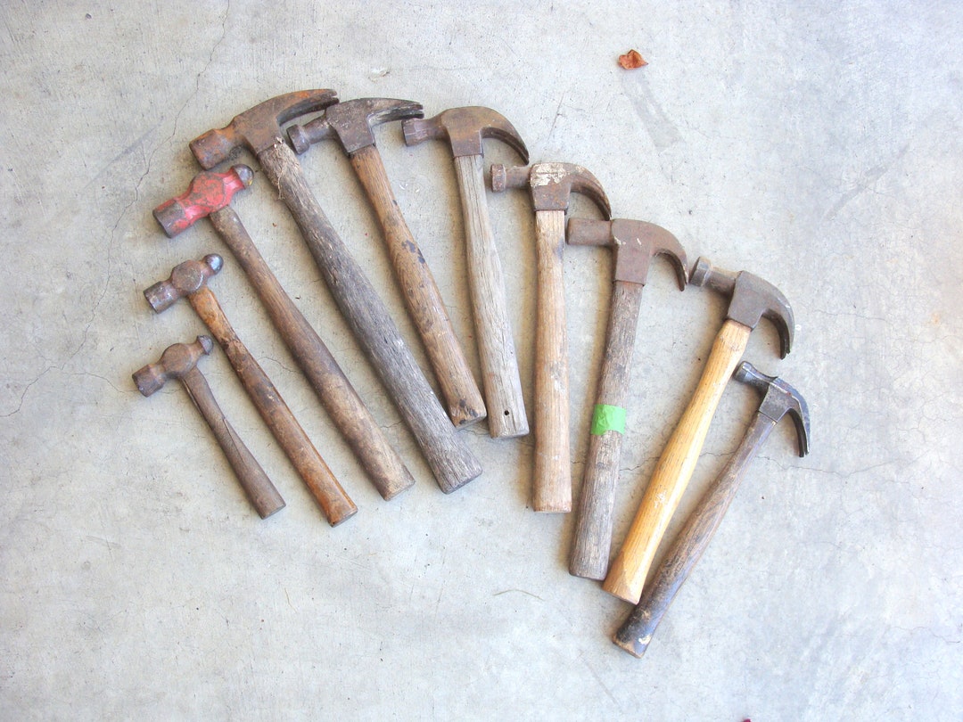 14 Pounds of Old Hammers, MAC, Vaughan, Baker, Lakeside, Trustworthy, A