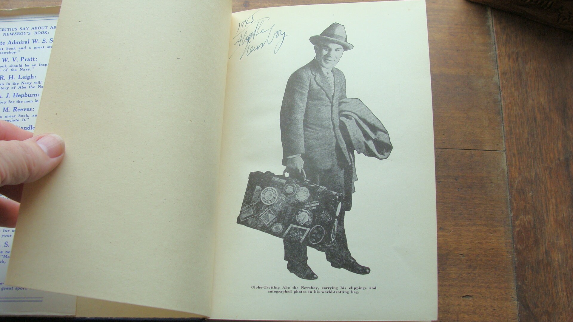 The Life Story of Abe the Newsboy, Hero of a Thousand Fights by Abe Hollandersky The Life Story of Abe the Newsboy, Hero of a Thousand Fights by Abe Hollandersky