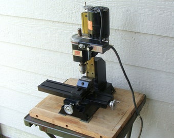 Older Sherline Table Top Vertical Milling Machine, for Watches, Jewelry, Other Small Milling Work!