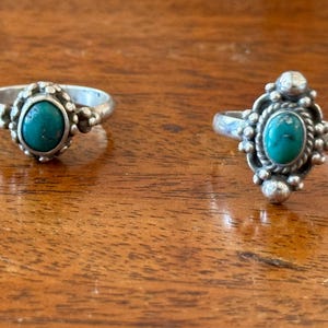 Vintage Sterling Silver Rings Lot, 17-Piece Boho Tribal Bundle, Tibetan Spinner Ring