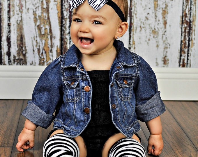 Zebra Baby Headband Infant Headband Baby Girl Headband Baby Etsy