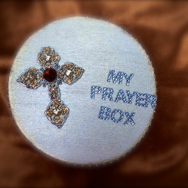 prayer box ideal for a First Holy Communion gift or Confirmation gift communion keepsake boy gift girl gift handmade gift