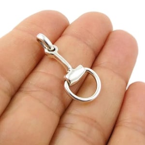 Hästbetthänge i sterlingsilver, ridberlock, handgjorda smycken för hästälskare