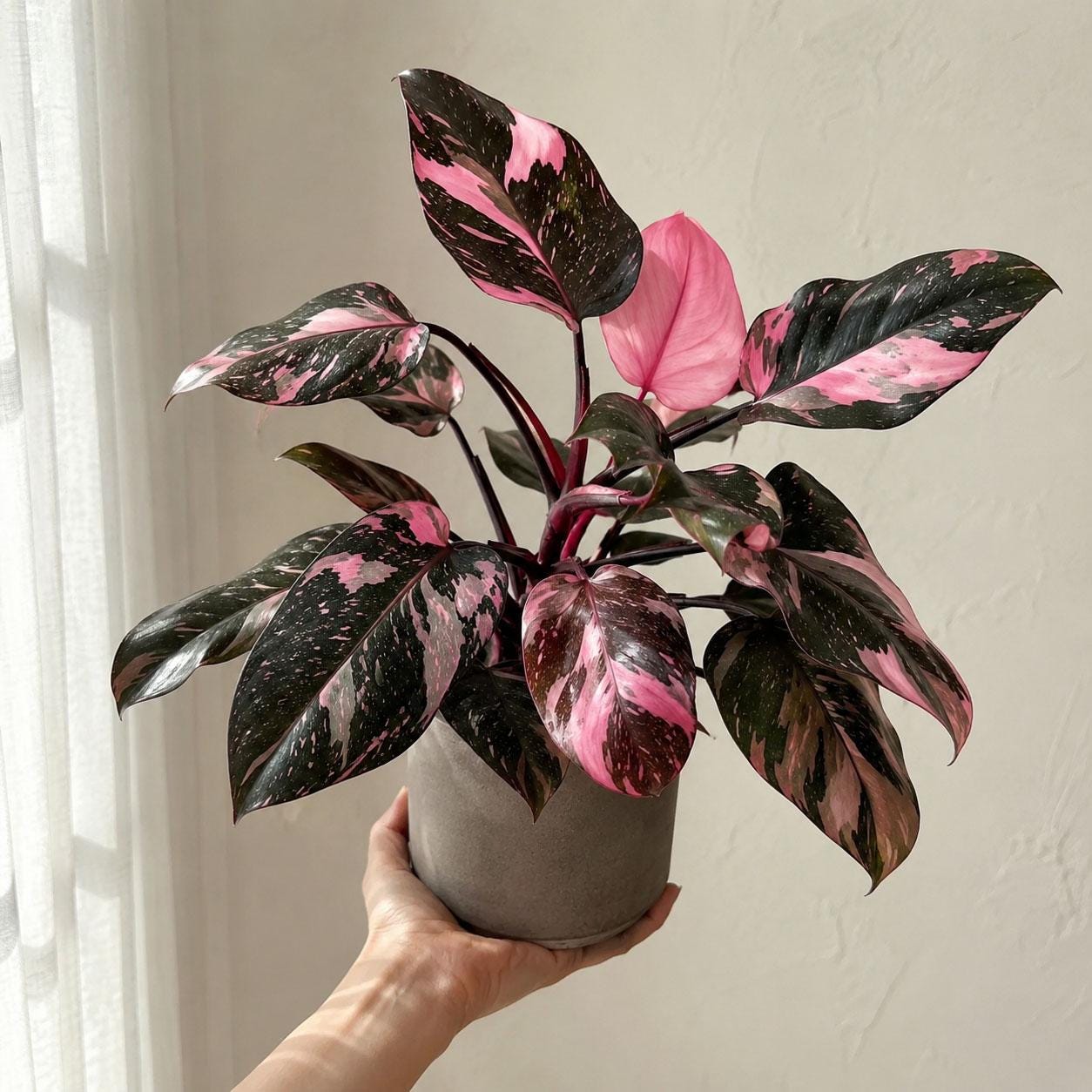 ザミオクルカス Zz Pink Pink Zz Plant Variegated - Etsy