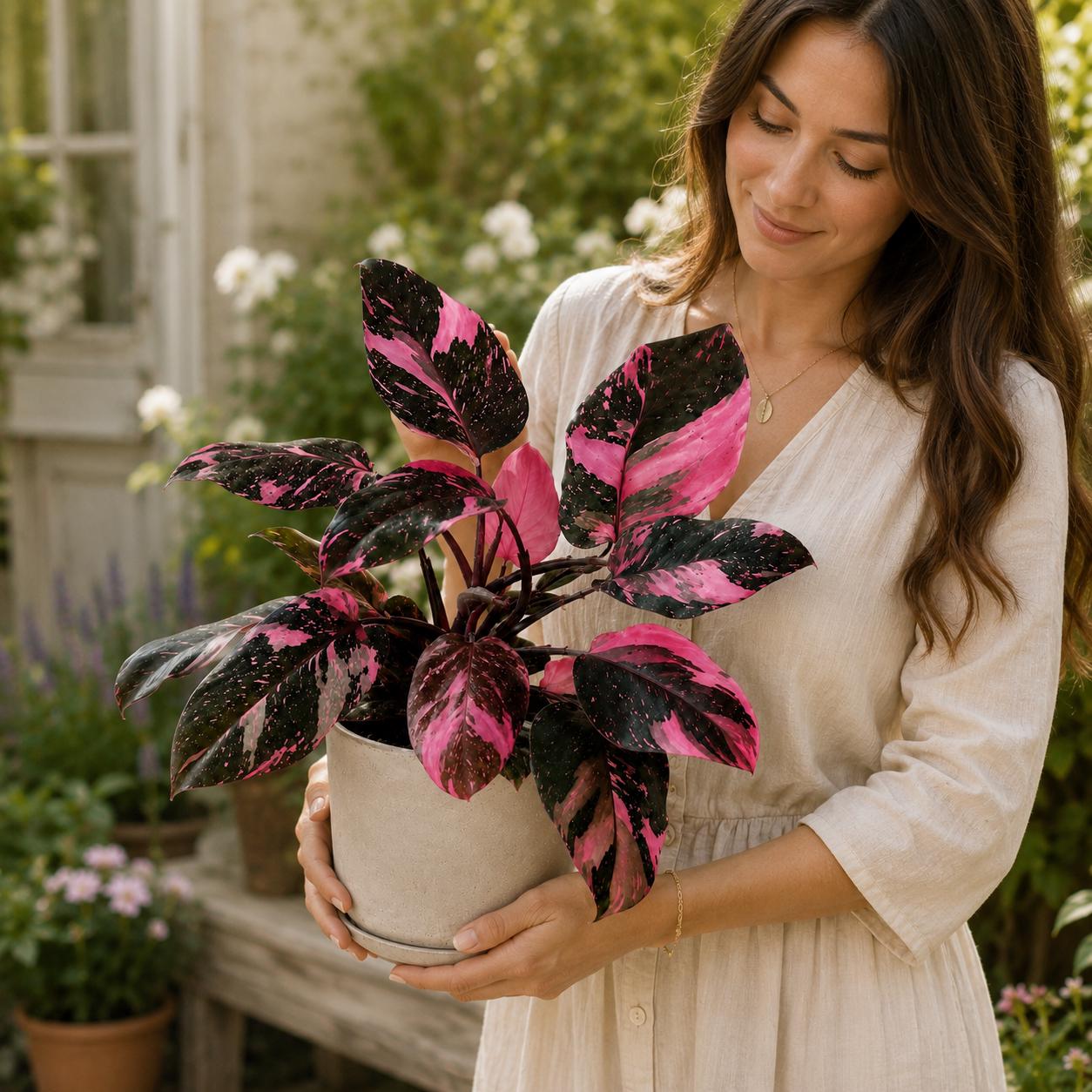 Pink Zz Plant Variegated - Etsy