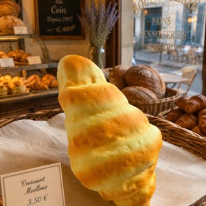 Viral långsamt stigande croissant squishy