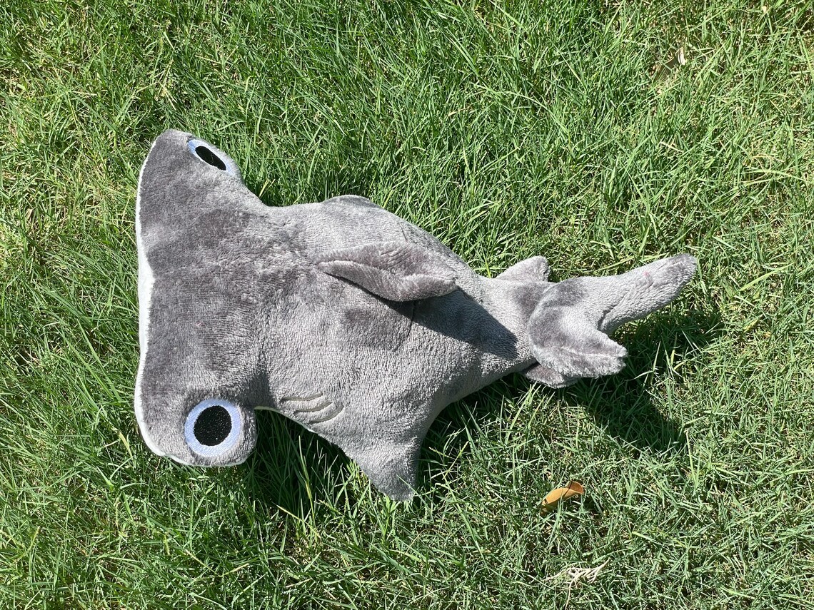 Hammerhead Shark Plush - Etsy