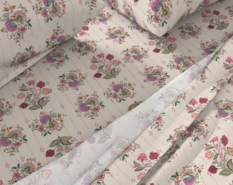 Grandmillennial Floral Seamless Pattern | Cottage Digital Paper (2 PNG Download)