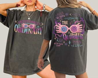 Exceptionally Ordinary Shirt, The Quibbler Tee, Wizarding World Tshirt shp011