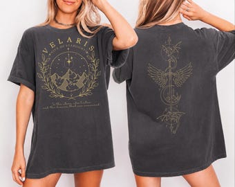 Court of Thorns And Roses Shirt, Acotar Velaris City Starlight Tee shp040