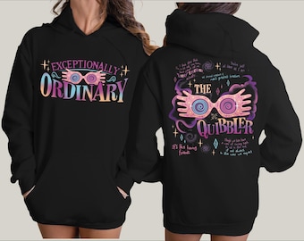 Exceptionally Ordinary Sweatshirt, The Quibbler Hoodie, Wizarding World Tshirt shp011