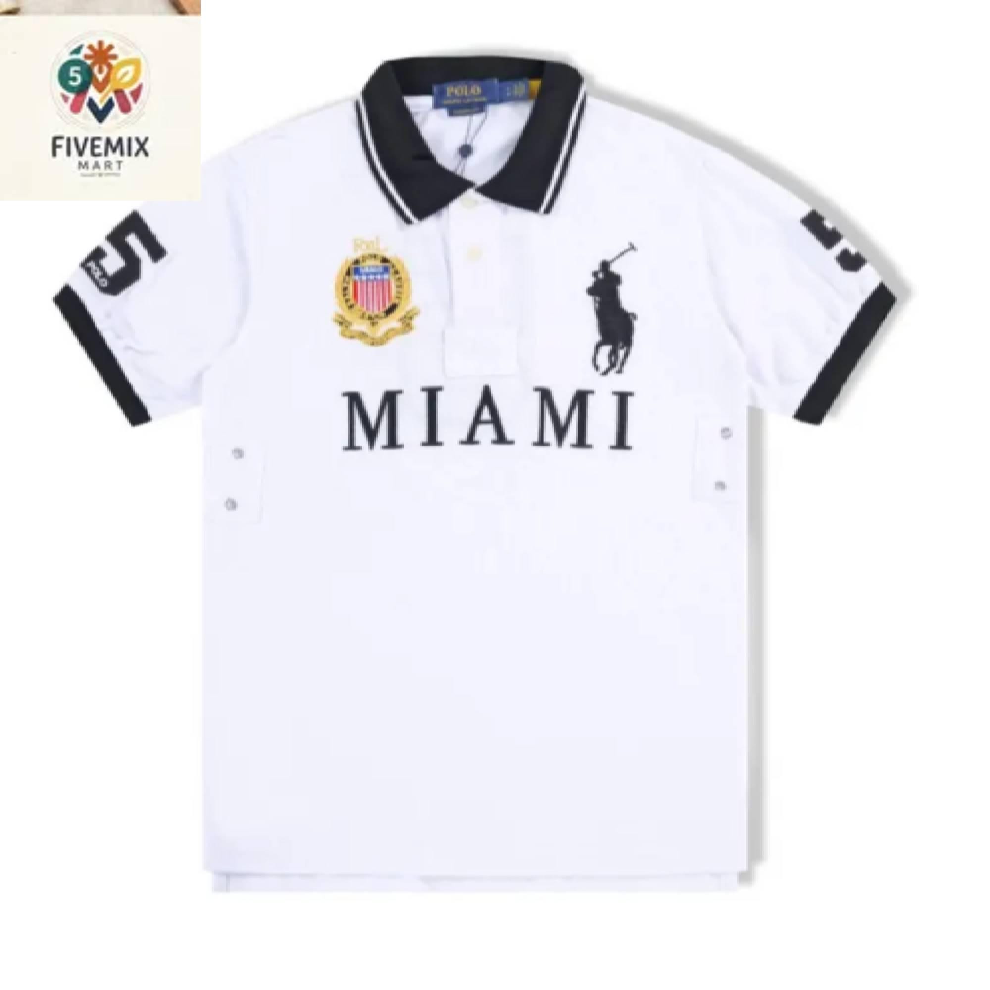 Polo Bear Ralph Lauren Embroidered Cotton || Polo Shirt Handmade