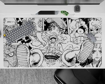 One Piece - Podkładka pod mysz i biurko z motywem anime - Gear 5 Manga Mayhem