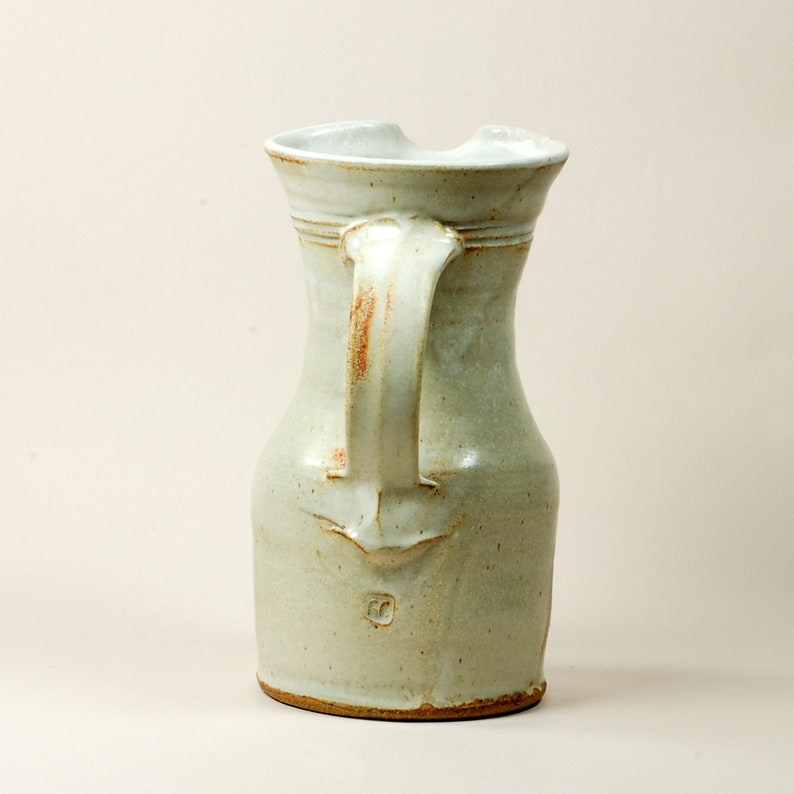 Classic Pitcher in White Glazed Stoneware