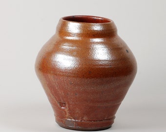 Salt fired vase