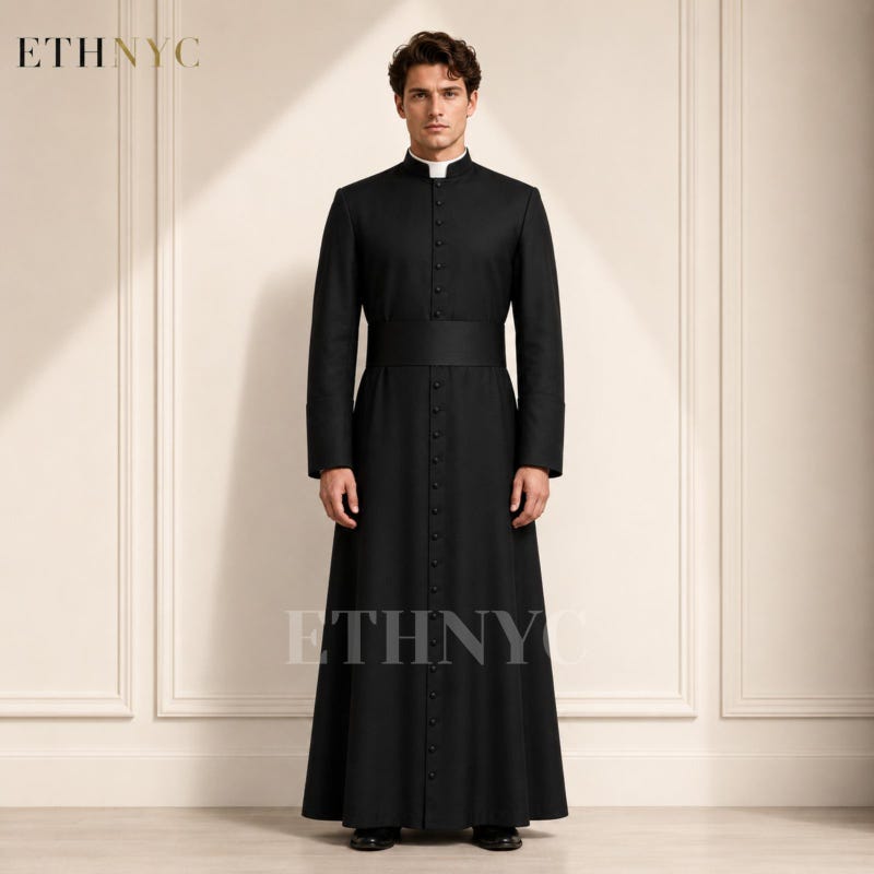 Cassock Rome Catholic Cardinal Cassock - Etsy