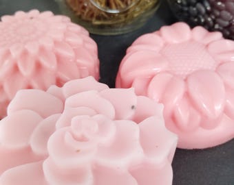 Jabón de leche de cabra con flor de cerezo y melaleuca