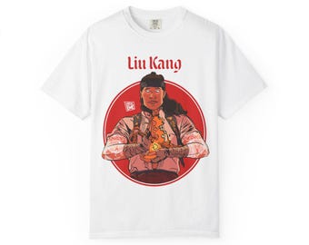 Fire God Liu Kang Mortal Kombat Unisex T-shirt |  Fighting Game Tee