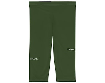 Leginsy Capri damskie (AOP)