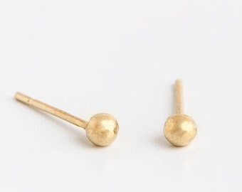 Pendientes pequeños de oro, Pendientes de oro macizo, Pendientes de punto, Pendientes de oro, Pendientes de oro de 14k, Pendientes delicados, Pendientes de oro bonitos, Pendientes pequeños, Pendientes delicados
