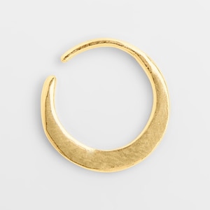 Gold nose ring, Nose hoop, Tribal nose ring, Solid gold nose ring, Minimalist nose ring, Gold helix, Solid gold hoop, 14k nose ring