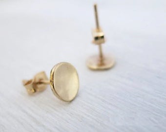 Gold Ohrstecker, Gold Ohrringe, Ohrstecker, Solid Gold Ohrringe, 14k Gold Ohrstecker, Minimalist Schmuck, Minimalist Ohrringe, Tiny