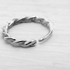 Nose ring, Silver nose ring, Nose hoop, Silver nose hoop, Indian nose ring, Small silver hoop, Dainty nose ring, Rook earring, Helix earring