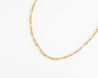 14k Gold necklace, Gold necklace for women, Dainty gold necklace, Layered necklace, Thin chain necklace, Minimalist gold necklace, Modern