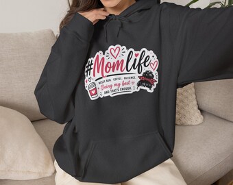 Sudadera con capucha "Mom Life"