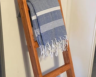Clothes rack ladder