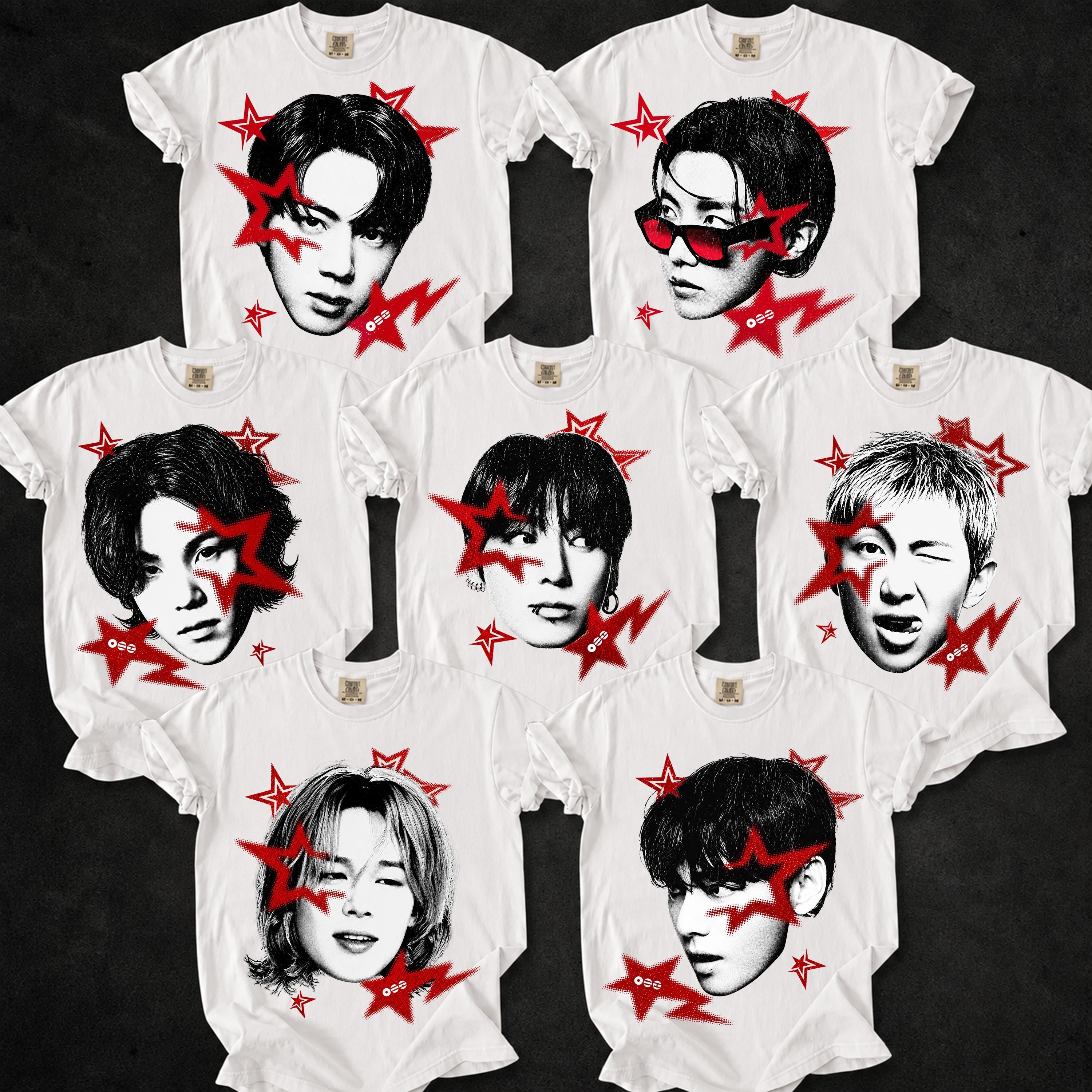 V Bts T Shirt - Etsy