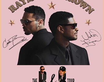 Raymond and Brown The R&B Tour 2026 PNG (Digital Download)