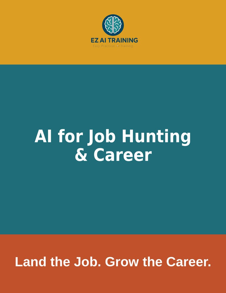 Digital Download PDF | AI Job Search Guide: Resume, Cover Letter ...