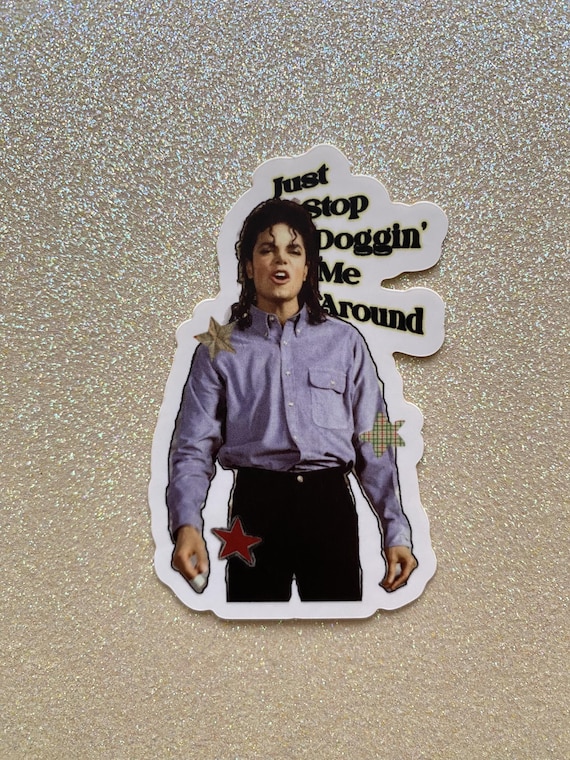 Leave Me Alone MJ Sticker!